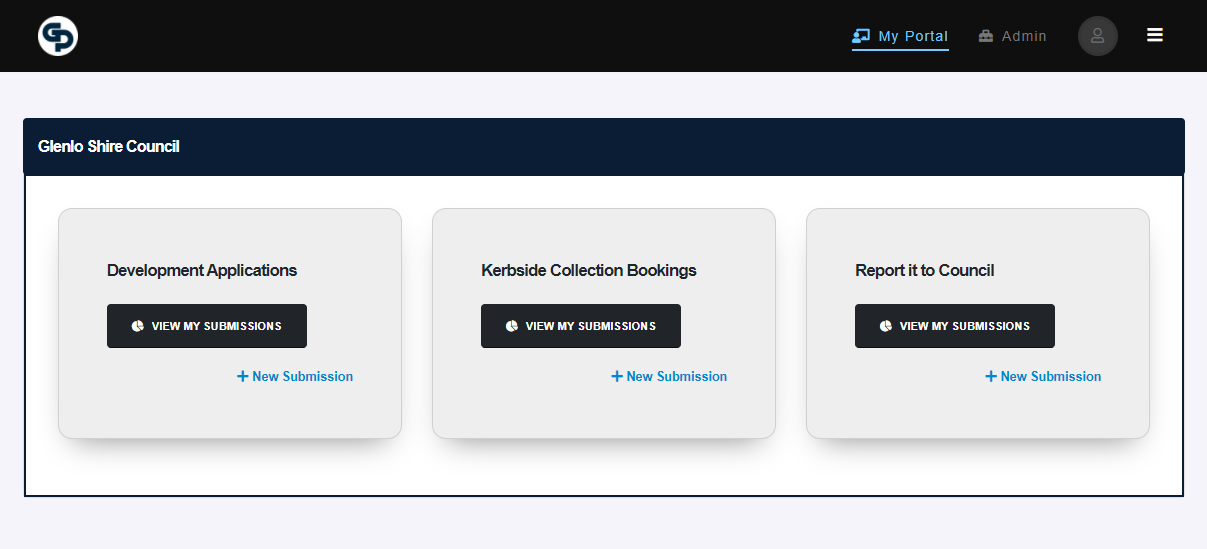 Customer Portal Dashboard