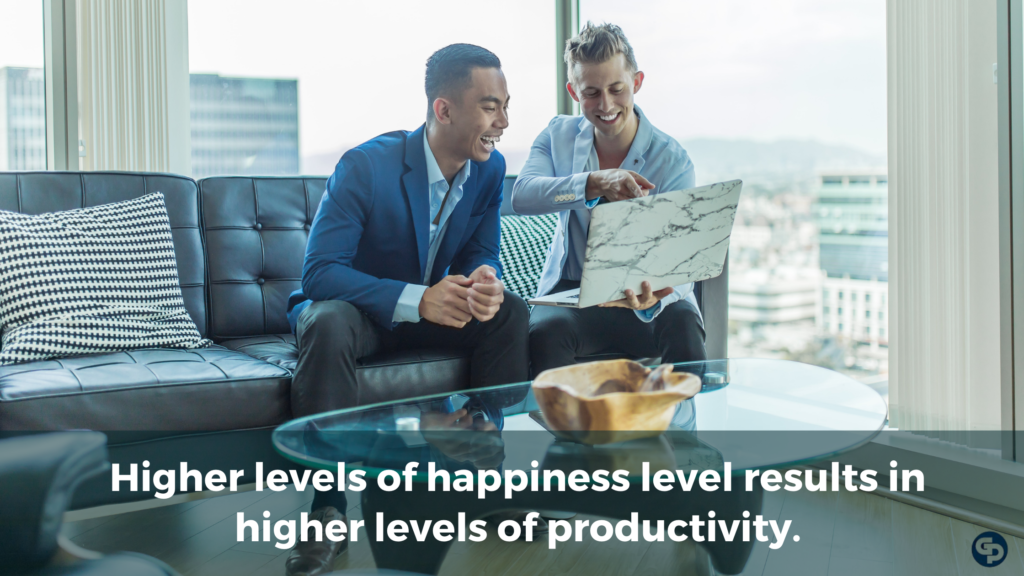 higher levels of productivity