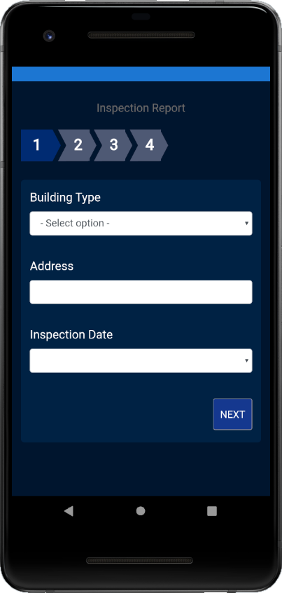 Mobile Offline Multi-Step forms example