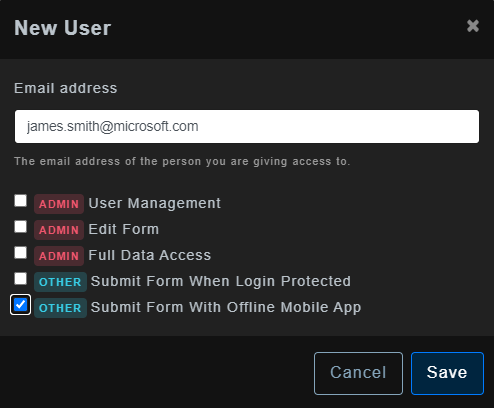 Remote teams offline data collection