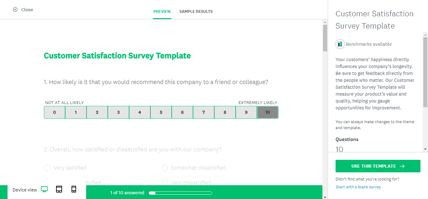 SurveyMonkey -Free online survey forms